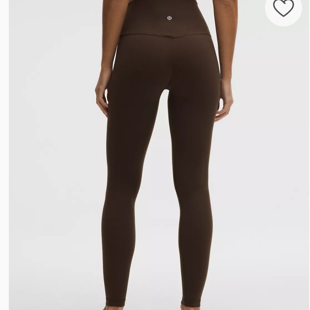 lululemon athletica High-Rise Dark Brown Align - Picture 2 of 8